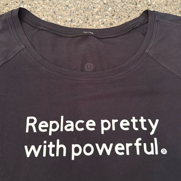 LULULEMON Replace Pretty With Powerful Long Sleeve Tee - Picture 2 of 11